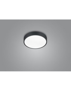 Trio Waco – Plafonnier LED 28W, 3200lm, réglage 2300/3000/4000K, noir mat, design moderne 2