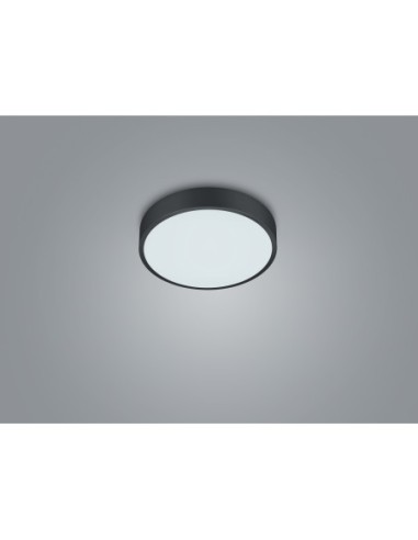 Plafonnier/applique, 3200lm, Réglable 2300-4000K, Noir – Trio intérieur | Trio