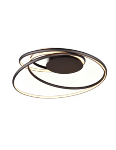 Trio Nala – Plafonnier LED 57W, design incurvé, lumière ajustable et ambiance modulable