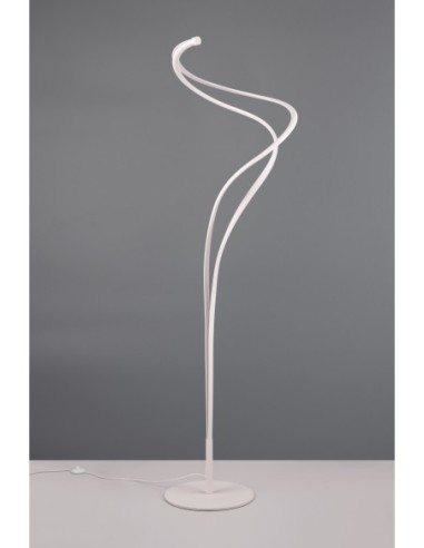 Lampadaire 1xLED, 46W, 5500lm, 2300+3000+4000K, blanc mat – Trio Select - Nala