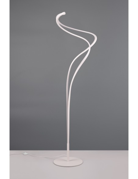 Lampadaire 1xLED, 46W, 5500lm, 2300+3000+4000K, blanc mat – Trio Select - Nala