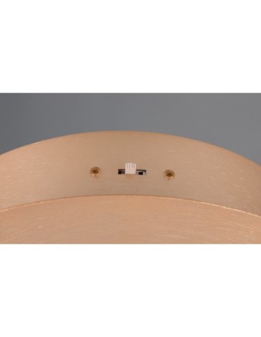 Plafonnier 1xLED, 57W, 6800lm, 2300+3000+4000K, doré – Trio Select - Nala