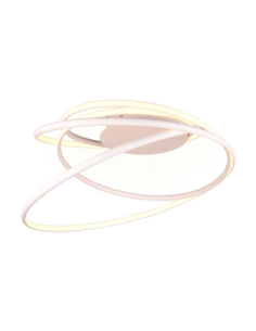 Trio Nala – Plafonnier LED design incurvé, 57W, 6800Lm, 2300-4000K, blanc mat