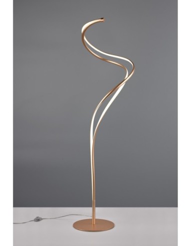 Trio Nala – Lampadaire élégant LED, 46W, 5500Lm, doré, dimmable et multitempérature