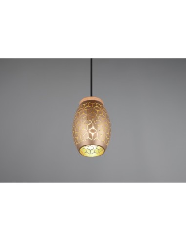 TRIO- Bidar suspension 1XE27 avec 28W maximum couleur café