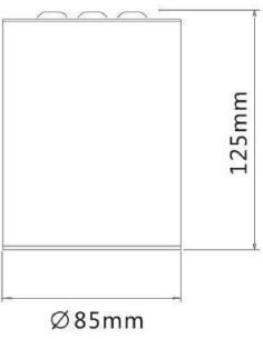 Plafonnier Led haute puissance Luna 20 blanc 3000K  - Deko Light Leluminaireled.com 2