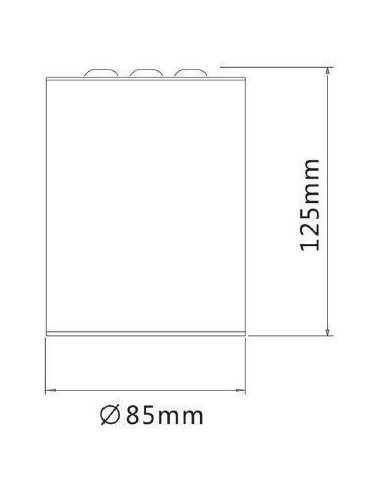 Plafonnier Led haute puissance Luna 20 blanc 3000K  - Deko Light Leluminaireled.com