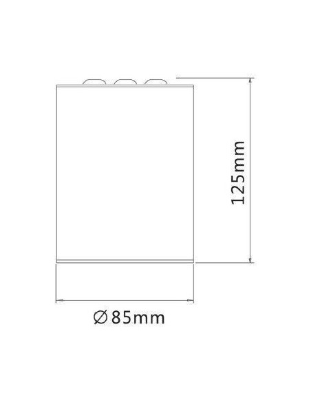 Plafonnier Led haute puissance Luna 20 blanc 3000K  - Deko Light Leluminaireled.com