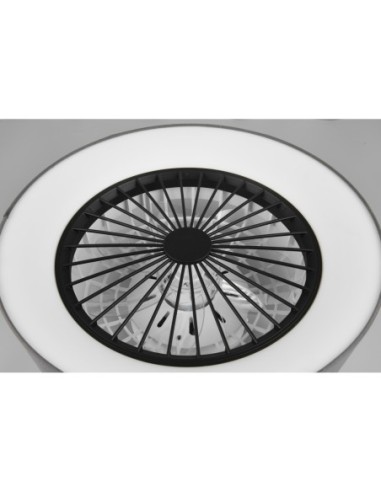 Plafonnier ventilateur FARSUND LED 30W gris