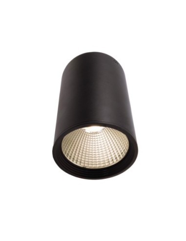Plafonnier Led haute puissance  noir 4000K - Deko Light - Luna 20 Leluminaireled.com