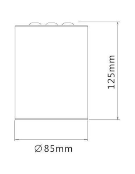 Plafonnier Led haute puissance  noir 4000K - Deko Light - Luna 20 Leluminaireled.com