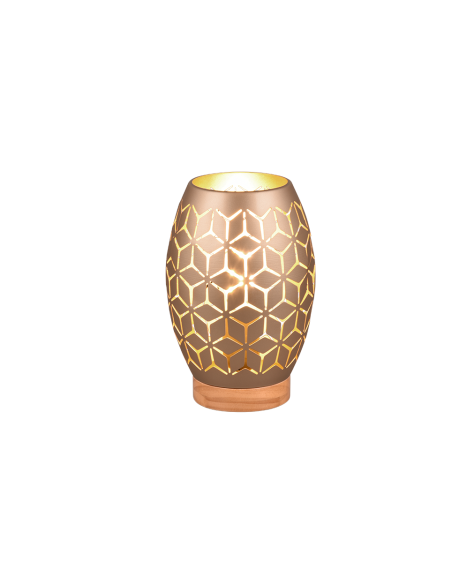 lampe de table Bidar café- Trio , 1XE27 , 28 W max