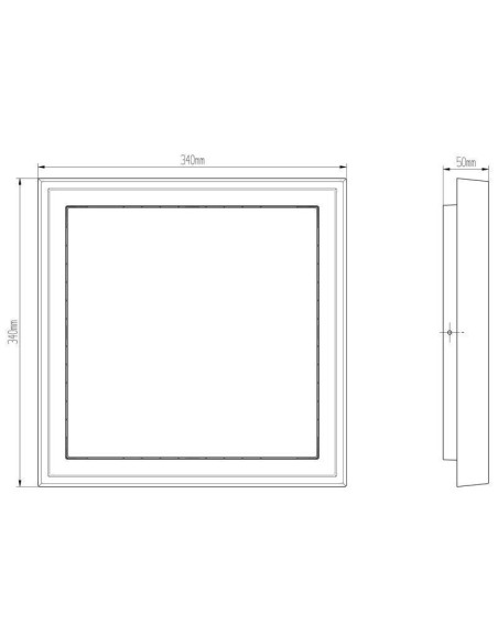 Plafonnier/applique Led étanche Arneb   3000 K - Deko Light Leluminaireled.com