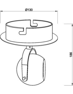 Plafonnier Led Centauri I blanc  - Deko Light Leluminaireled.com 2