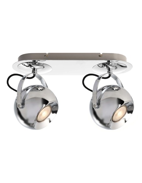 Plafonnier Led Centauri II chrome  - Deko Light Leluminaireled.com