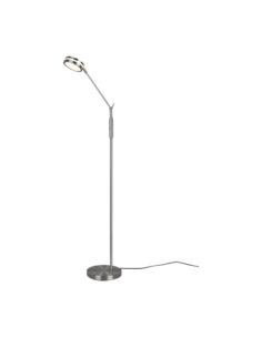 Trio Franklin – Lampadaire LED 6,5W, 650lm, lumière réglable, nickel mat