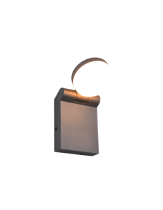 Applique murale extérieure ADOUR anthracite LED 7,5W IP44
