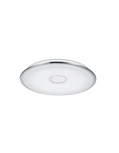 Trio Osaka – Plafonnier LED 91,5W, 11000lm, 3000–5500K, dimmable, télécommande, Ø65 cm, design moderne