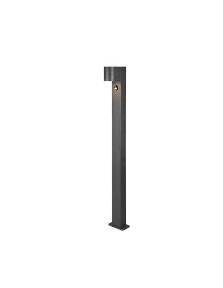 Trio Roya – Potelet extérieur 1xGU10, max. 35W, design minimaliste, lumière vers le haut et vers le bas, IP44