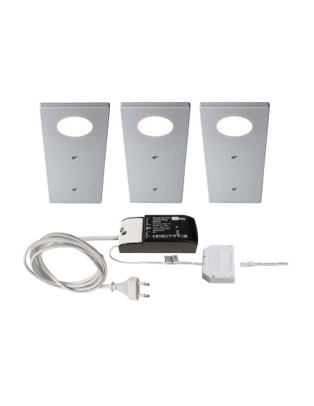Kit 3 spots pour meuble cuisine et salle de bain Fine II  - Deko Light Leluminaireled.com