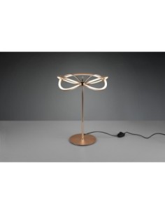 Trio Charivari – Lampe de table LED élégante, 26W, laiton mat, 2500 lm 2