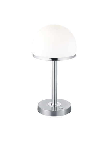 Trio Berlin – Lampe de table LED, design simple, 4,5W, variateur tactile