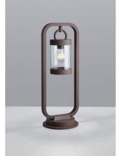 Trio Sambesi - Borne Lumineuse Extérieure Design Moderne Traditionnel Rouille 60 cm E27 2