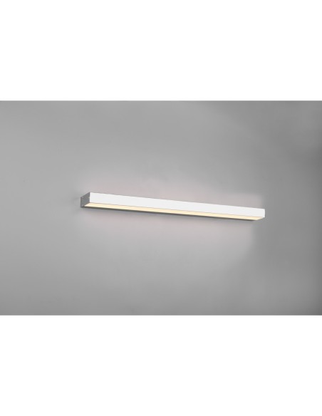 Trio Rocco - Détail de l'éclairage haut et bas de l'applique LED murale, lumière 3000K