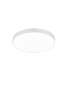 Trio Waco - Plafonnier LED rond blanc mat Ø49 cm, 52,5W, dimmable, 2300/3000/4000K