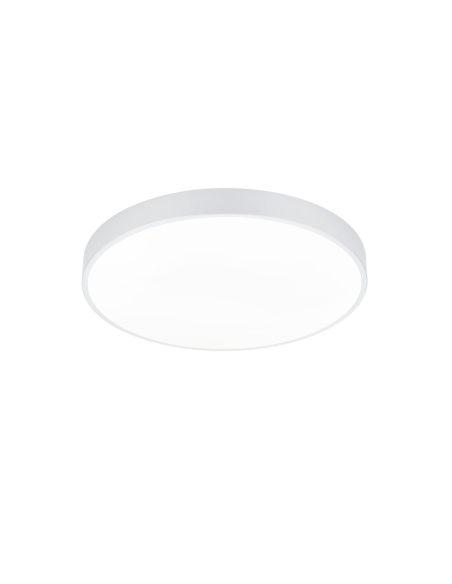 Trio Waco - Plafonnier LED rond blanc mat Ø49 cm, 52,5W, dimmable, 2300/3000/4000K