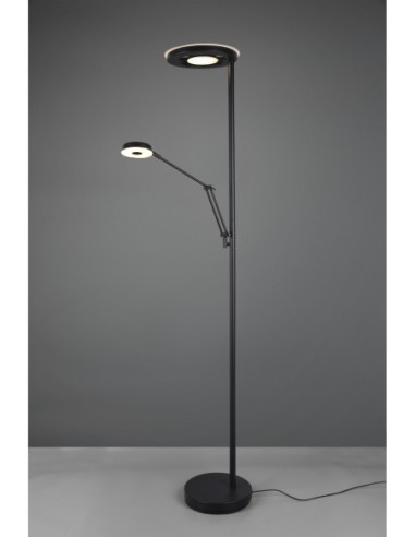 Trio Barrie - Projecteur LED avec source lumineuse orientable et bras de lecture flexible