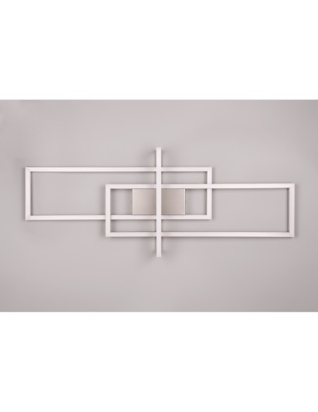 Plafonnier LED 1x34W – 3900lm, 3000K – 100 x 40 cm – Trio – Salinas