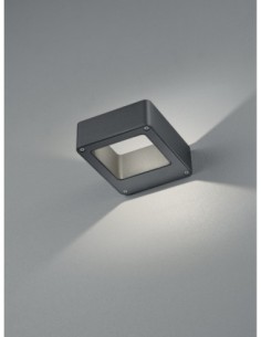 Trio Reno – Applique murale LED anthracite avec faisceaux lumineux vers le haut et le bas 2