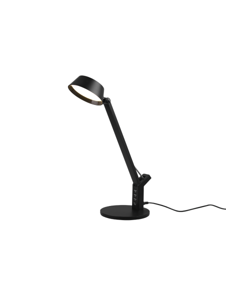 Lampe de table noir mat Ava Trio