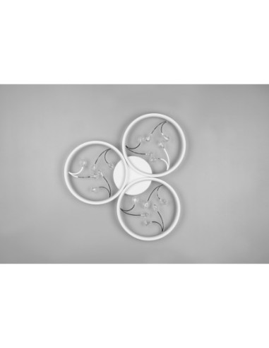 Plafonnier Groovy réglable trio