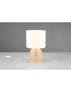 Lampe de table Led 1xE14, max. 10W, Blanc, Ambre - Trio - Vela 2
