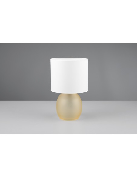Lampe de table Led 1xE14, max. 10W, Blanc, Ambre - Trio - Vela