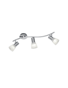 Plafonnier spot nickel mat levisto Trio