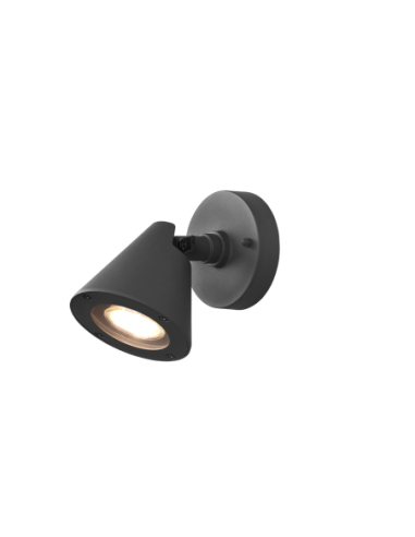 Applique extérieure LED  Fonte d'aluminium, Anthracite - Trio - Kaveri