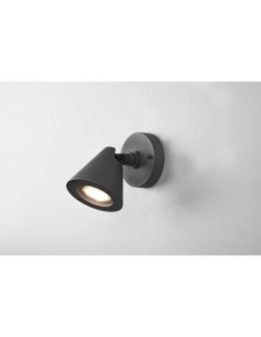 Applique extérieure LED  Fonte d'aluminium, Anthracite - Trio - Kaveri 2