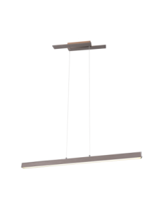 Suspension Led SMD 44W, 4400lm, 3000K, Nickel mat, IP20 - Trio - Belfast