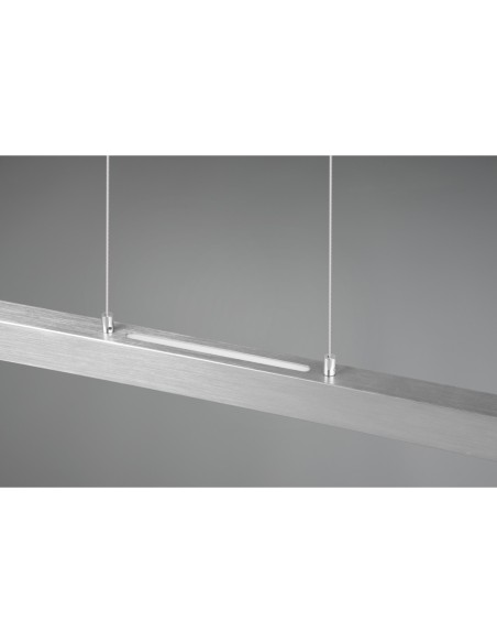 Suspension Led SMD 44W, 4400lm, 3000K, Nickel mat, IP20 - Trio - Belfast