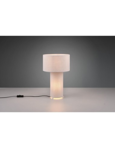 Lampe de table 2xE27 max. 10W, Tissu Gris Ultimate intérieur | Trio