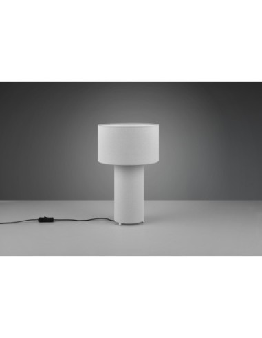 Lampe de table 2xE27 max. 10W, Tissu Gris Ultimate intérieur | Trio