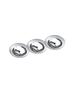 Éclairage Encastré 3xGU10, max. 15W, Chrome - Trio - Jura