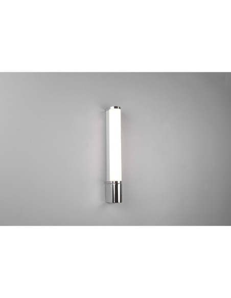 TRIO Piera – Applique LED chromée pour salle de bains et cuisine, 8W, 850 lumens, résistante aux éclaboussures