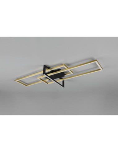 Trio Salinas – Plafonnier et applique LED avec trois éléments lumineux ajustables, parfait pour un éclairage flexible et stylé