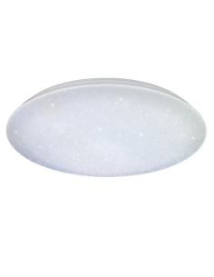 TRIO NAGANO – Plafonnier LED 72W, lumière modulable 3000-5500K, design étoilé, télécommande incluse