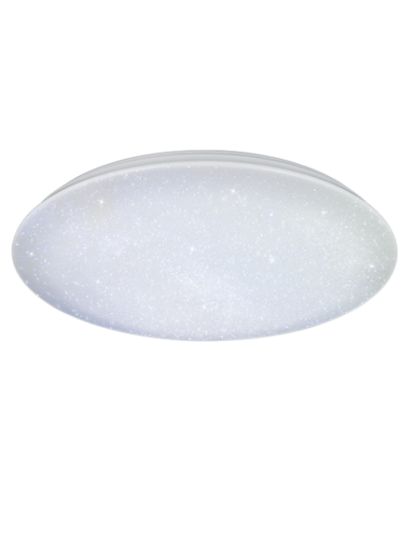 TRIO NAGANO – Plafonnier LED 72W, lumière modulable 3000-5500K, design étoilé, télécommande incluse