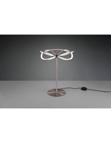 TRIO CHARIVARI – Lampe décorative LED dimmable, 3000K, 2500 lm, design raffiné